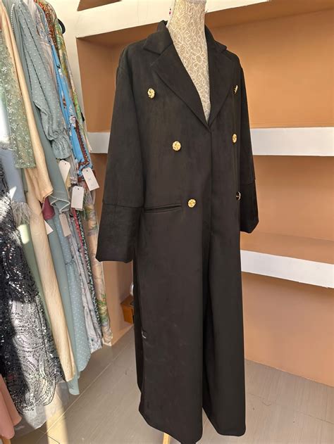 Women's Long jacket - Black | KOFAH