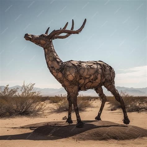 Premium Photo | Animal life in the desert art17