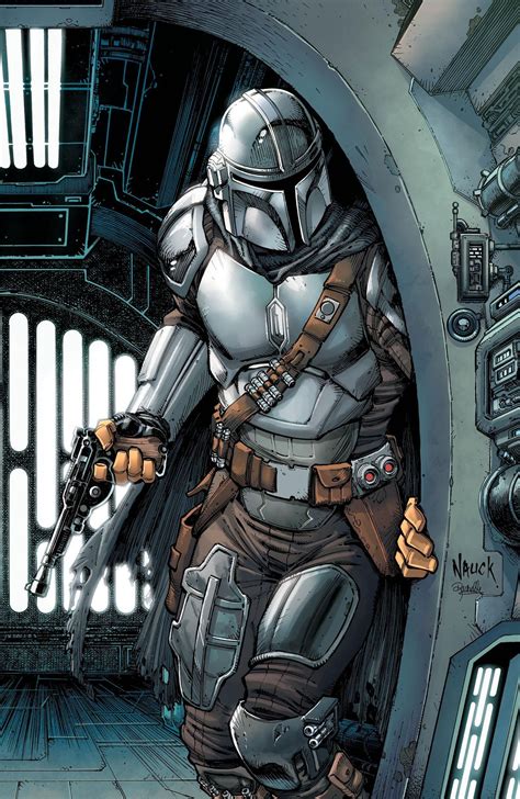 STAR WARS: THE MANDALORIAN 3 TODD NAUCK EXCLUSIVE VIRGIN VARIANT (9/21 ...