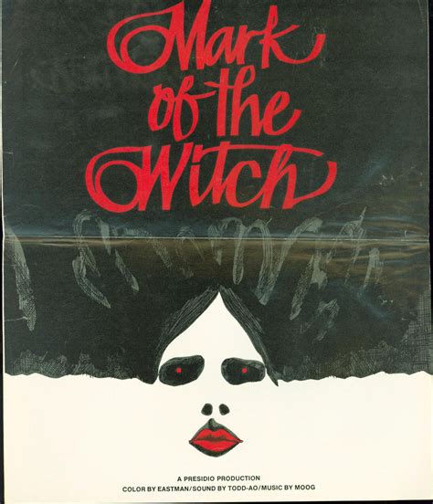folk horror revival — ronaldcmerchant: MARK OF THE WITCH (1970)