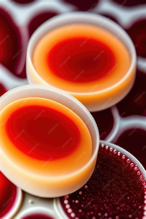 Premium AI Image | Streptococcus bacterial colonies with beta hemolytic ...