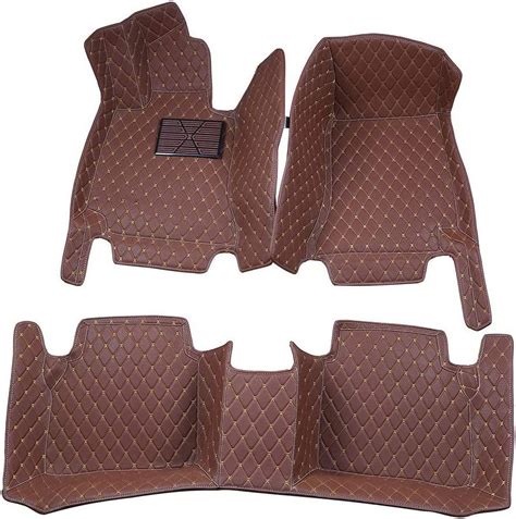 All Weather Luxury XPE Leather Waterproof Custom Fits Floor Mats for ...