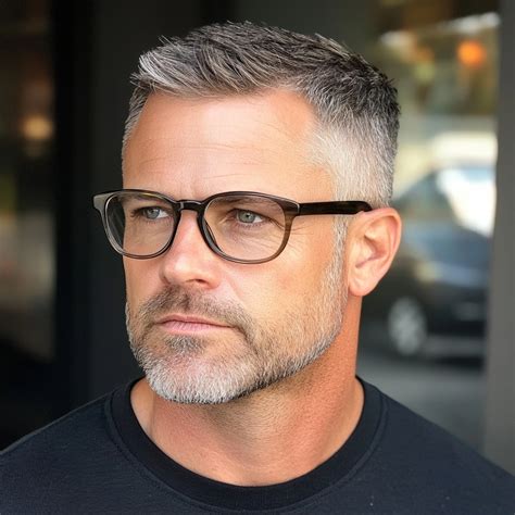 Stylish Hairstyles for Men Over 50 with Glasses – VAGA men's magazine