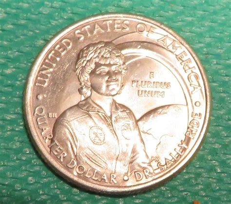 Dr. Sally Ride Error ? Ghost Comet 2022 P Liberty Quarter Dollar ...