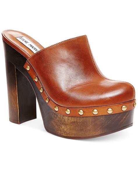 Brown Mules Heel at Jack Belser blog