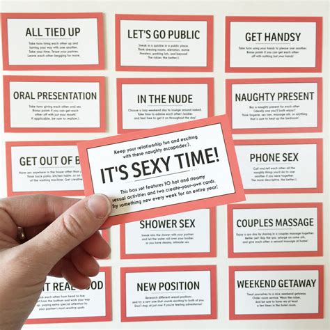52 Sex Coupons / Kinky Sex Cards / Sex Cards / 52 Sex Ideas ...
