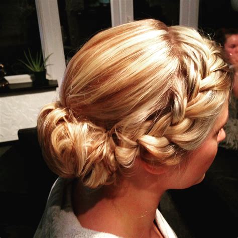 Pretty plaits and bun | Up hairstyles, Hair up styles, Gorgeous hair