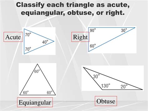 PPT - Triangle Classification: Angles and Sides Explained PowerPoint ...