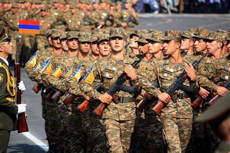 Вооружённые силы республики Армения. Армия Армении: численность и ...