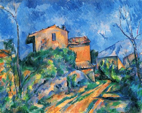 Maison Maria on the way to the Château Noir. 1895. Oil on canvas ...
