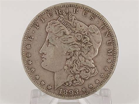 Lot - 1893-CC Morgan Silver One Dollar Coin
