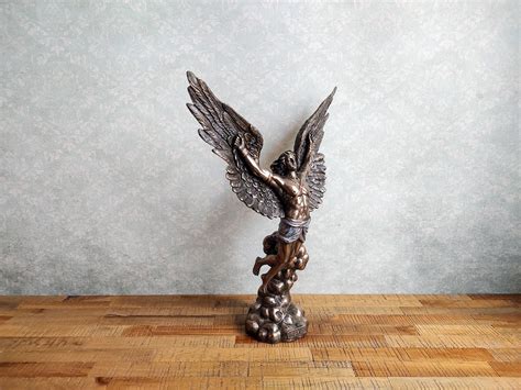 Icarus Son of Daedalus With Wings Escape From Crete, Bronze Finish ...
