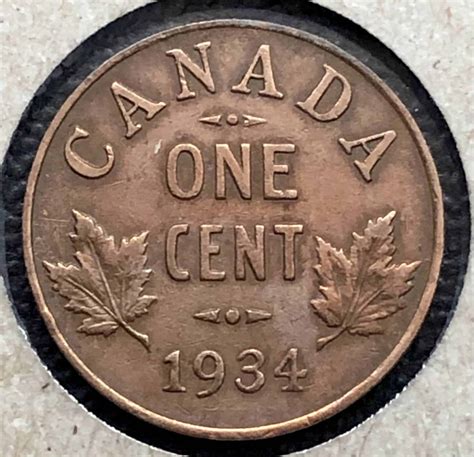 Canada - 1934 1-Cent - Circulated L'Imperium Du Collectionneur