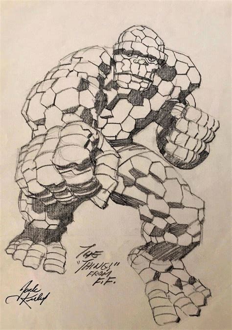 Cap'n's Comics: Ben Grimm by Jack Kirby