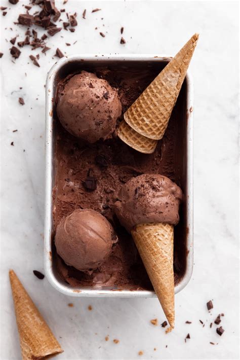 Easy No Churn Chocolate Ice Cream - Broma Bakery