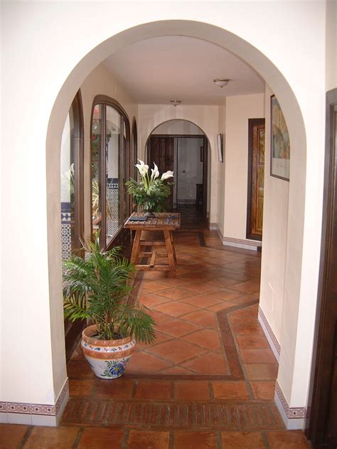 Spanish Mediterranean Hallway Decor