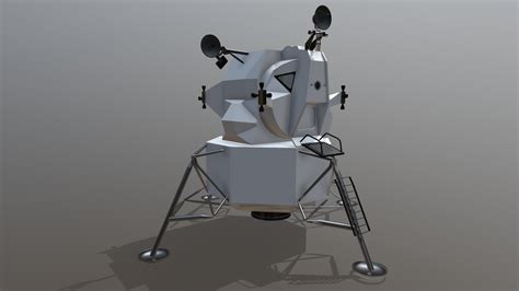 Apollo Lunar Excursion Module - Download Free 3D model by siotech2011 ...
