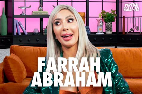 Farrah Abraham talks new comedy career, ketamine therapy and plastic ...