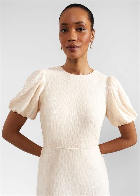 Tamzin Sequin Midi Dress | Hobbs US