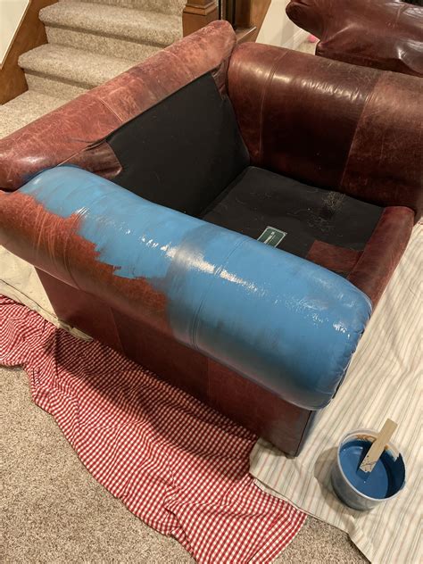 How to paint leather furniture – Artofit