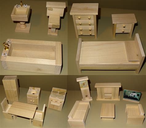 Wooden Furniture For Dollhouse at Echo Stone blog
