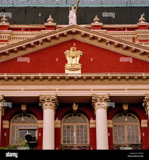 Ashoka symbol on East India Company Writers' Buildings in Dalhousie ...