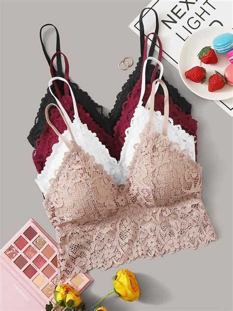 Lace bralette m new taupe – Artofit