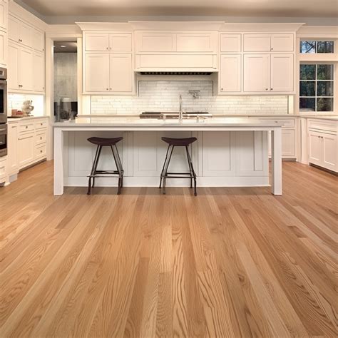 3 1/4" x 3/4" Natural Red Oak Hardwood Flooring - Hardwoods4Less