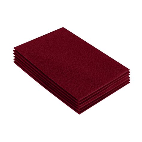 FabricLA Acrylic Felt Sheets for Crafts - Precut 9" X 12" Inches (20 cm ...