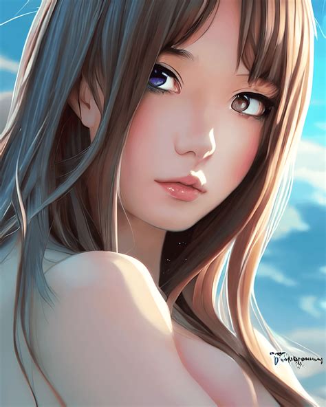 Beautiful Anime Girl Graphic · Creative Fabrica