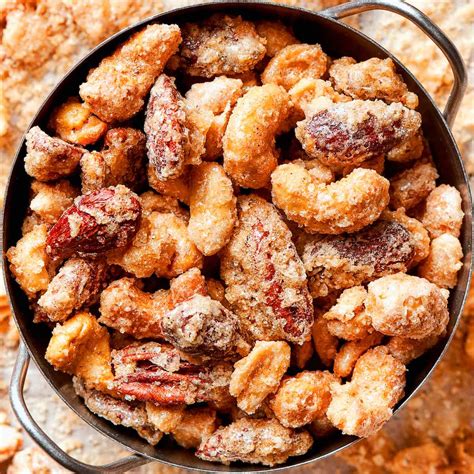 4-Ingredient Candied Almonds {Oven or Stovetop} - The Big Man's World