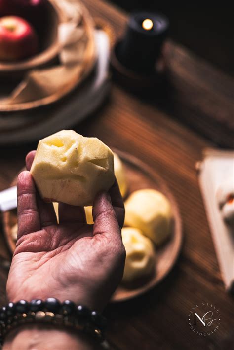 Scary Halloween Punch Recipe with Shrunken Apple Heads