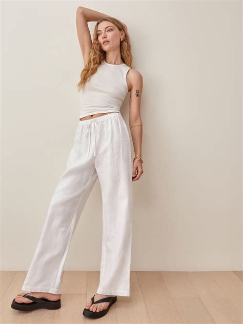 The Best White Linen Beach Pants of The Summer – Best Pixel Design