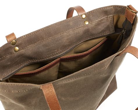 Waxed Canvas Bag at Thomas Reiser blog