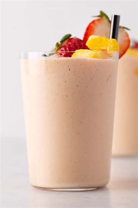Strawberry Mango Yogurt Smoothie - Smoothies and Shakes
