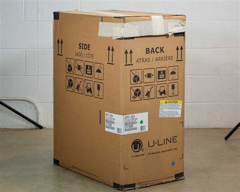 ULine UHCP115-BS01A 1 Class 15" Black Solid Clear Ice Machine w Drain Pump