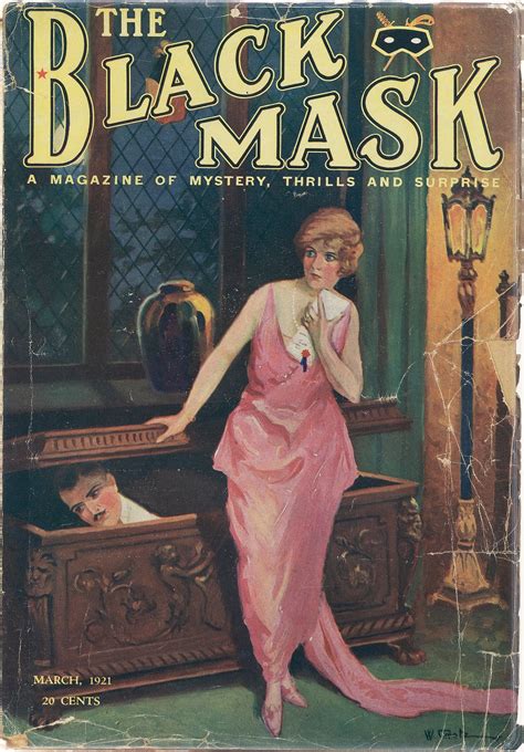 Black Mask, March 1921 – Pulp Covers