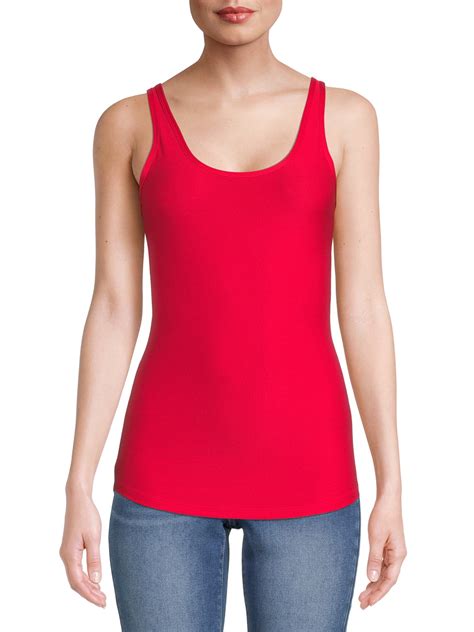 No Boundaries Juniors' Scoop Neck Tank Tops - Walmart.com