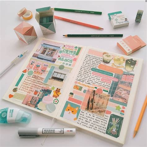 bulletjournal journal journaling diary aesthetic korean aesthetic ...