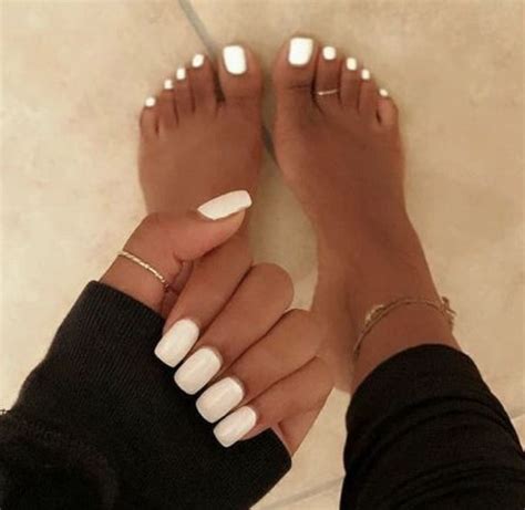 Pin by Cassie LilliG on Nails | Toe nails, Gel nails, White nails