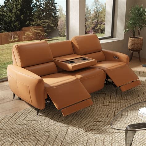 AeroStretch 3 Seater Power Zero Wall Hugger Reclining Sofa with Drop ...