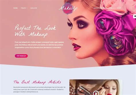 14 тем WordPress для визажистов – NextPhase.ru
