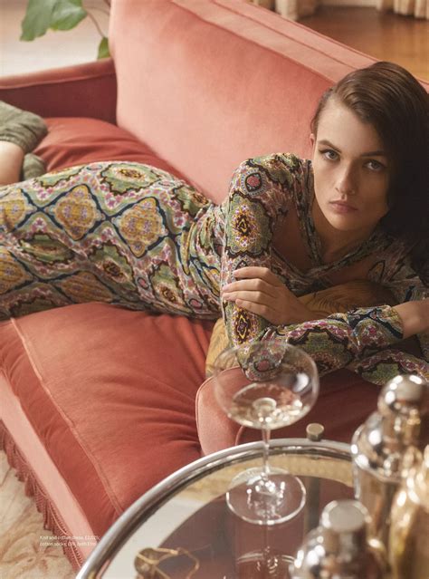 Lara Mullen Holiday Style Harper's Bazaar UK December 2023 — Anne of ...