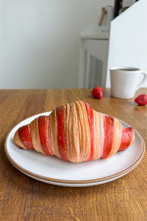 Strawberry Sourdough Croissants - Jesha's