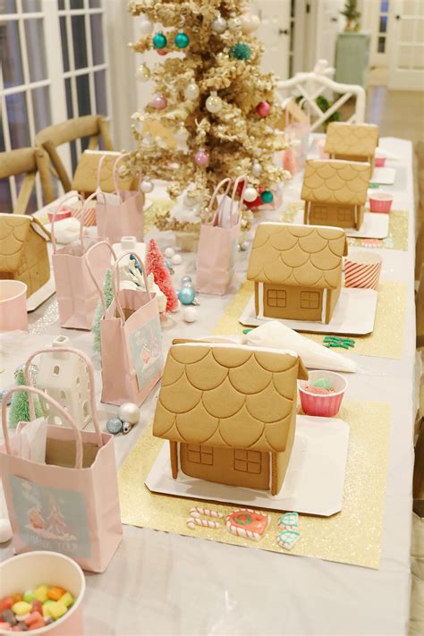 Gingerbread house decorating party – Artofit