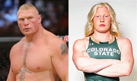 Brock Lesnar's daughter breaks incredible college sporting record ...