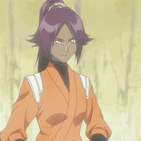 Yoruichi Bleach Anime Stripping Clothes Hot Spring GIF | GIFDB.com