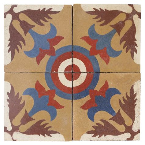 Antique Reclaimed French Terracotta floors Tiles age 1895 For Sale at ...