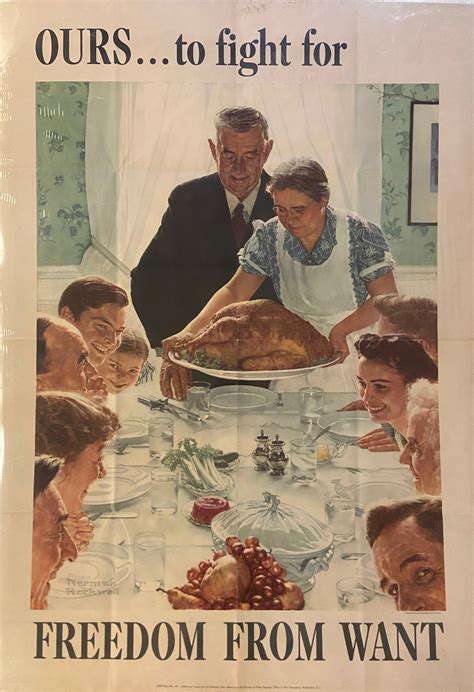 Four Freedoms by ROCKWELL, Norman: unbound (1943) | Argosy Book Store ...