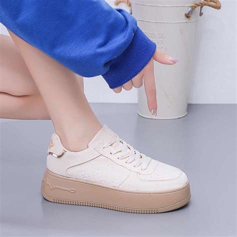 Gamusa Chunky Shoes For Women Rubber Shoes Low Cut Sneakers | Shopee ...